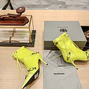 	 KITLIFE BALENCIAGA CAGOLE BOOTS IN NEO YELLOW - 4