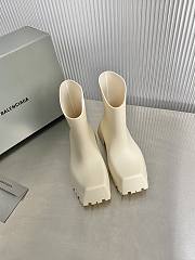 	 Kitlife Balenciaga Trooper Rubber Boot in nude - 4