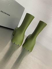 	 Kitlife Balenciaga Trooper Rubber Boot in green - 3