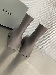 	 Kitlife Balenciaga Trooper Rubber Boot in grey - 5