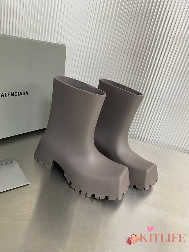 	 Kitlife Balenciaga Trooper Rubber Boot in grey - 1