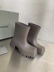 	 Kitlife Balenciaga Trooper Rubber Boot in grey - 1