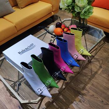 Kitlife Balenciaga Buckle Leather Boot (7 colors)