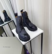 	 Kitlife Balenciaga Laced Leather Black Boot - 1