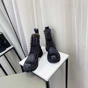 	 Kitlife Balenciaga Laced Leather Black Boot - 3