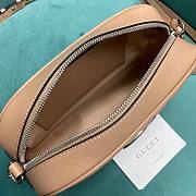 Kitlife Gucci GG Marmont small shoulder bag in beige - 447632 - 24.5x14x7cm - 5