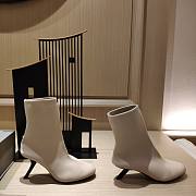 	 Kitlife Balenciaga White Elastic Ankle Boot - 2