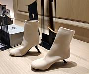 	 Kitlife Balenciaga White Elastic Ankle Boot - 1
