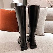 	 Kitlife Balenciaga Black Rim BB Zipped Long Boots - 4