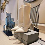 KITLIFE BALENCIAGA KNIFE 2.0 80MM BOOTIE IN WHITE - 1