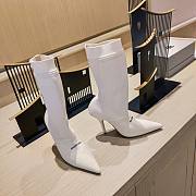 KITLIFE BALENCIAGA KNIFE 2.0 80MM BOOTIE IN WHITE - 2