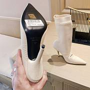 KITLIFE BALENCIAGA KNIFE 2.0 80MM BOOTIE IN WHITE - 3