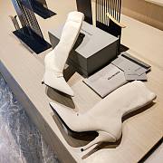 KITLIFE BALENCIAGA KNIFE 2.0 80MM BOOTIE IN WHITE - 4