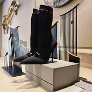 	 KITLIFE BALENCIAGA KNIFE 2.0 80MM BOOTIE IN BLACK - 1