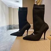 	 KITLIFE BALENCIAGA KNIFE 2.0 80MM BOOTIE IN BLACK - 3