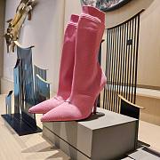 	 KITLIFE BALENCIAGA KNIFE 2.0 80MM BOOTIE IN PINK - 1