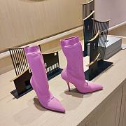 	 KITLIFE BALENCIAGA KNIFE 2.0 80MM BOOTIE IN PINK - 4