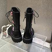 Kitlife Chanel Laced Black Smooth Leather Boots - 3