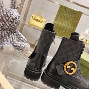 	 Kitlife Gucci Ankle Boots GG Blondie Logo Black - 5