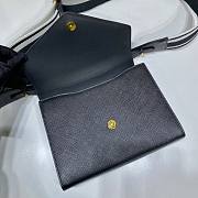 Kitlife Prada Monochrome Saffiano and leather black bag - 21x14x.65cm - 2