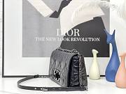 Kitlife Dior Caro Medium Black Bag - 25x12x8cm - 4