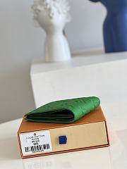 Kitlife Louis Vuitton Multiple Wallet Minty Green Taurillon Monogram leather - 11.5 x 9.0 x 1.5 cm - 2