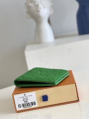 Kitlife Louis Vuitton Multiple Wallet Minty Green Taurillon Monogram leather - 11.5 x 9.0 x 1.5 cm - 3