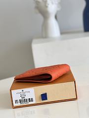 	 Kitlife Louis Vuitton Multiple Wallet Orange Taurillon Monogram leather - 11.5 x 9.0 x 1.5 cm - 5