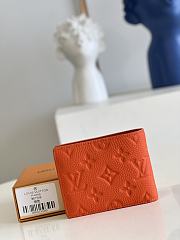 	 Kitlife Louis Vuitton Multiple Wallet Orange Taurillon Monogram leather - 11.5 x 9.0 x 1.5 cm - 2