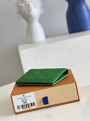 Kitlife Louis Vuitton Pocket Organizer Minty Green Taurillon Monogram leather - 8.0x 11.0x 1.0 cm - 4