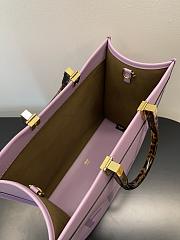 Kitlife Fendi Sunshine Medium Violet Bag - 35x31x17cm - 5