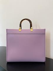 Kitlife Fendi Sunshine Medium Violet Bag - 35x31x17cm - 3