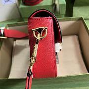 Kitlife Mini borsa adidas x Gucci Horsebit 1955 red - 20x14x5cm - 6