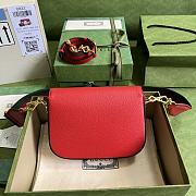 Kitlife Mini borsa adidas x Gucci Horsebit 1955 red - 20x14x5cm - 3