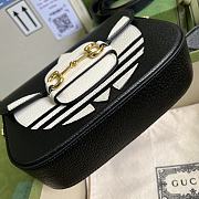 	 Kitlife Mini borsa adidas x Gucci Horsebit 1955 black - 20x14x5cm - 2