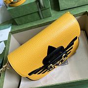 	 Kitlife Mini borsa adidas x Gucci Horsebit 1955 yellow - 20x14x5cm - 4