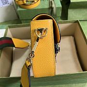 	 Kitlife Mini borsa adidas x Gucci Horsebit 1955 yellow - 20x14x5cm - 2