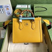 Kitlife Gucci Diana Tote Bag Yellow – 655658 – 35x30x14 cm - 1