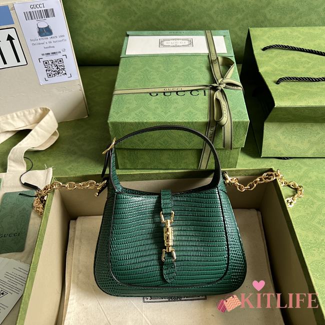 Kitlife Jackie 1961 mini bag in lizard leather - 19x13x3cm - 1