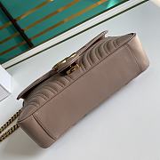 kitlife Gucci Marmont Bag Beige 2638 - 26cm x 7cm x 15cm - 6