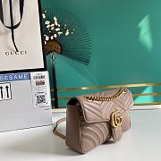 kitlife Gucci Marmont Bag Beige 2638 - 26cm x 7cm x 15cm - 5