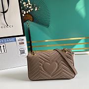 kitlife Gucci Marmont Bag Beige 2638 - 26cm x 7cm x 15cm - 4