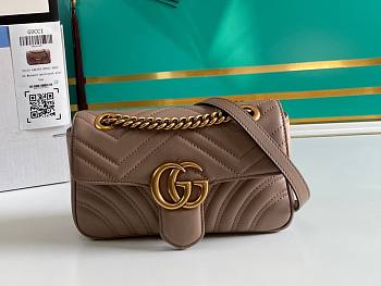 Kitlife Gucci Marmont Bag Beige - 23*14*6