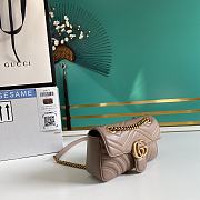 Kitlife Gucci Marmont Bag Beige - 23*14*6 - 6