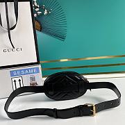 Kitlife Gucci Matelasse Black Belt Bag - 18*11*5 - 2