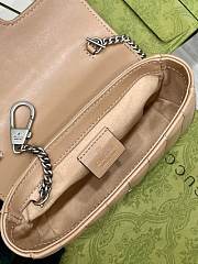 	 Kitlife Gucci GG Marmont Super Mini Nude Leather - 16.5x10.2x5cm - 6