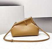 Fendi First Small Beige Leather  – 8BP129 – 26×18×9.5 cm - 1