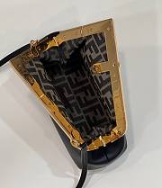 Fendi First Small Black Leather  – 8BP129 – 26×18×9.5 cm - 2
