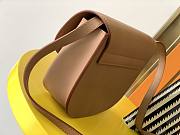 	 Kitlife YSL KAIA SMALL SATCHEL IN SMOOTH LEATHER BROWN GOLD - 18,5 X 15,5 cm - 4