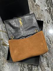 Kitlife YSL Kate reversible suede shoulder bag - 28.5x20x6cm - 4